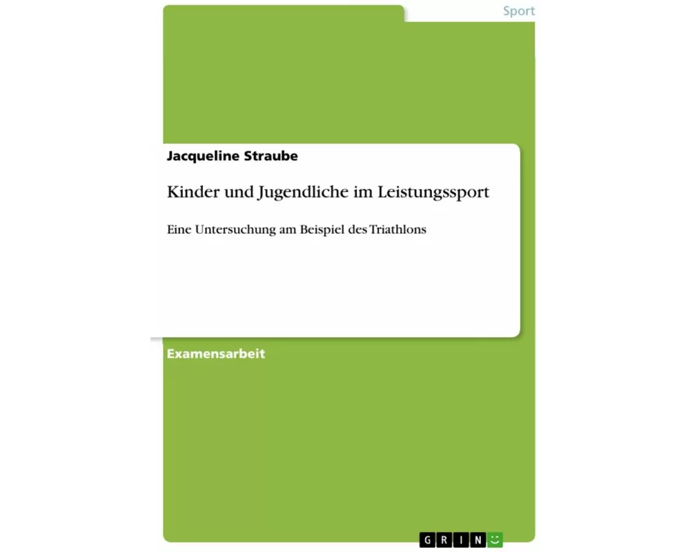 Kinder und Jugendliche im Leistungssport