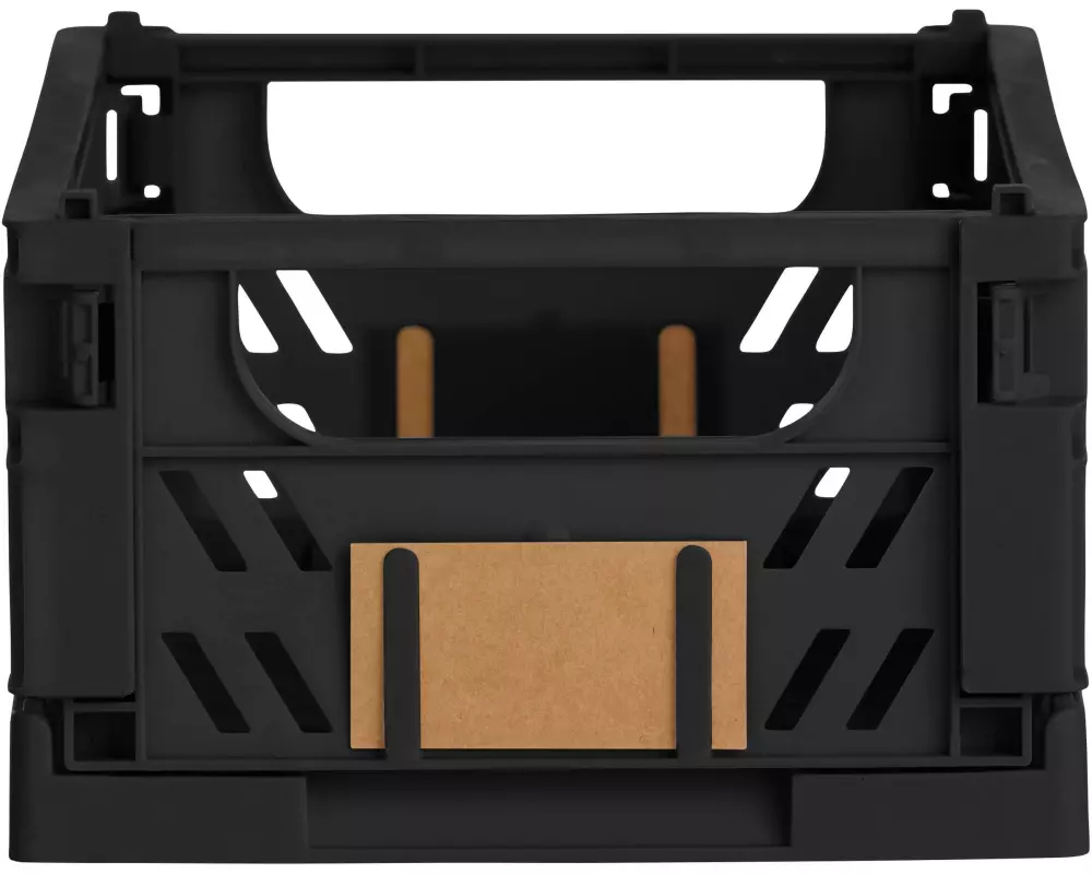 Schou Klappbox 25 x 16.5 x 10 cm - Schwarz