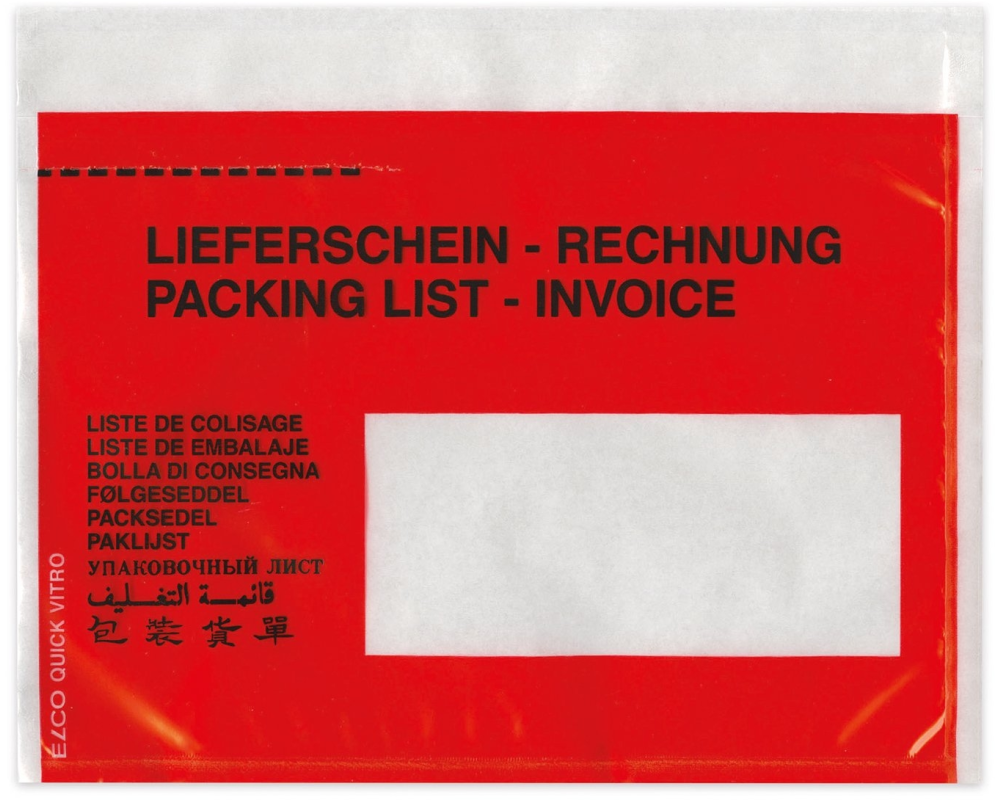 ELCO Dokumentent. Quick Vitro C6 29031.80 rot 250 Stück