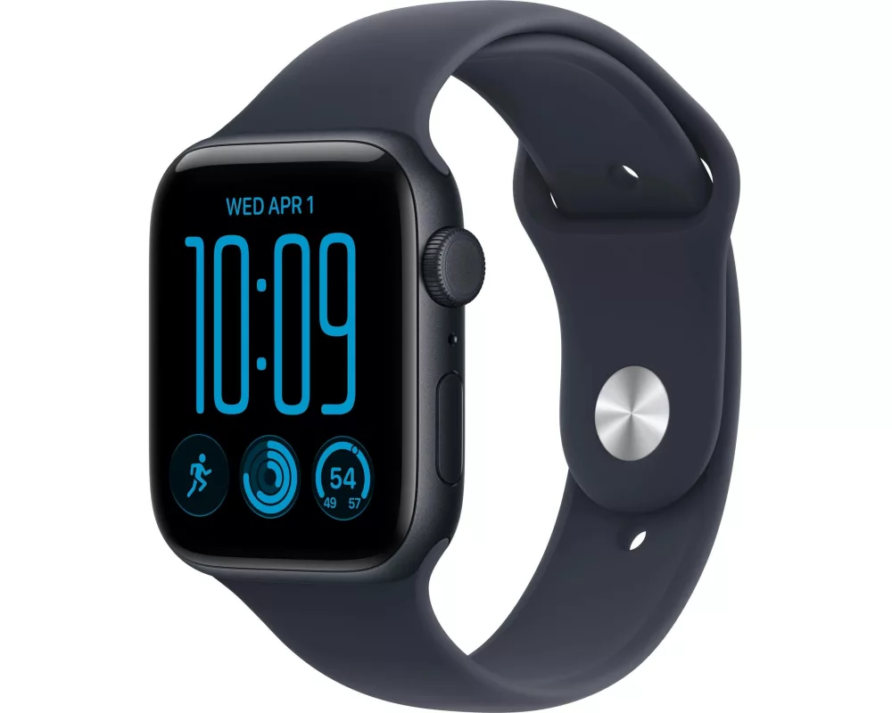 Apple Watch SE 3 44 mm CEL Midnight Aluminium, Blue Sportband S/M