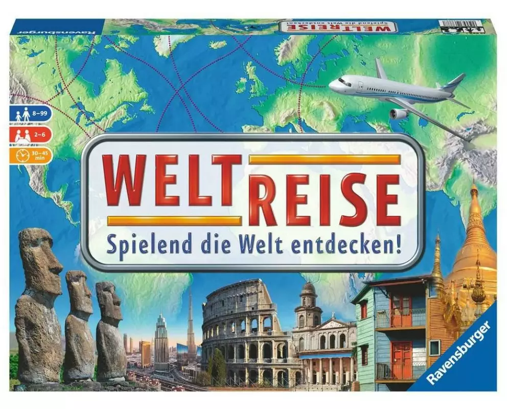 Ravensburger Familienspiel Weltreise