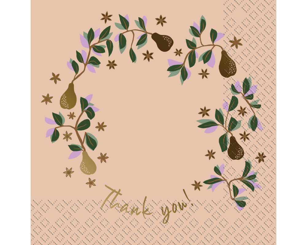 STEWO Servietten Varena 33x33cm 2572522750 beige, FSC Mix 20 Stück