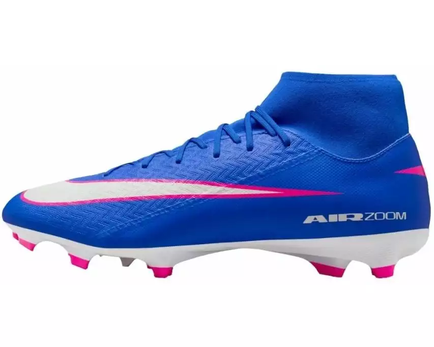NIKE Fussballschuh Mercurial Superfly 10 Academy Blau/Weiss, 46