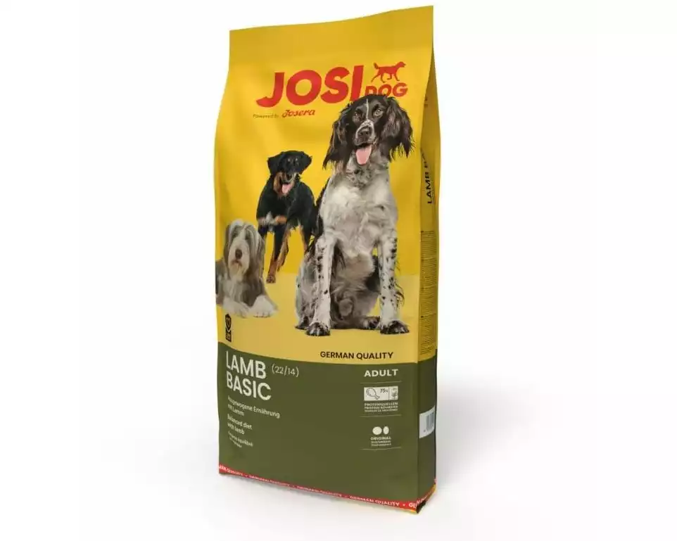 Josi Cat & Dog by Josera Trockenfutter JosiDog Lamb Basic, Adult, 15 kg