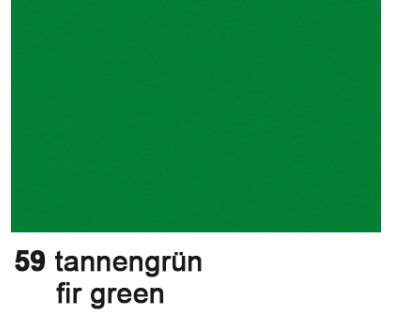 URSUS Tonzeichenpapier 50x70cm 2232259 130g, tannengrün