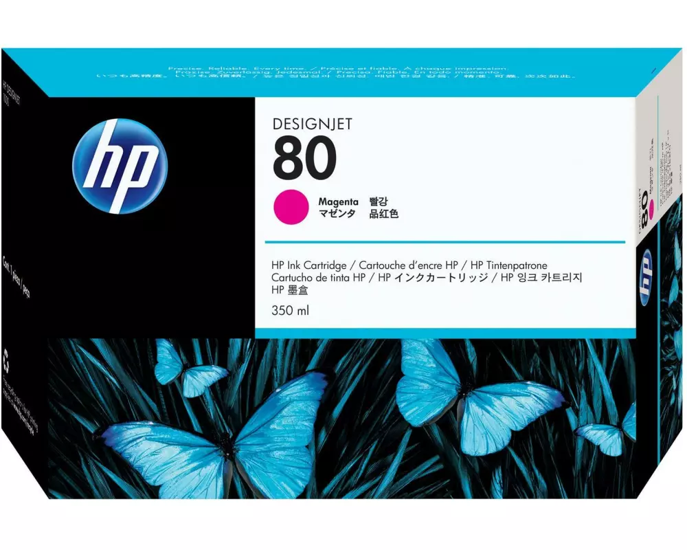 HP Tinte Nr. 80 (C4847A) Magenta