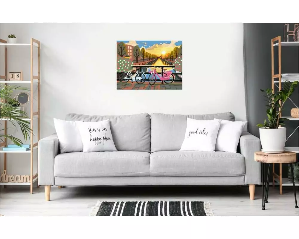 Ravensburger CreArt Amsterdam bei Sonnenuntergang