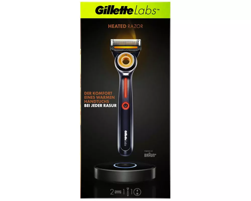 Gillette Labs Heated Razor Travel Pack