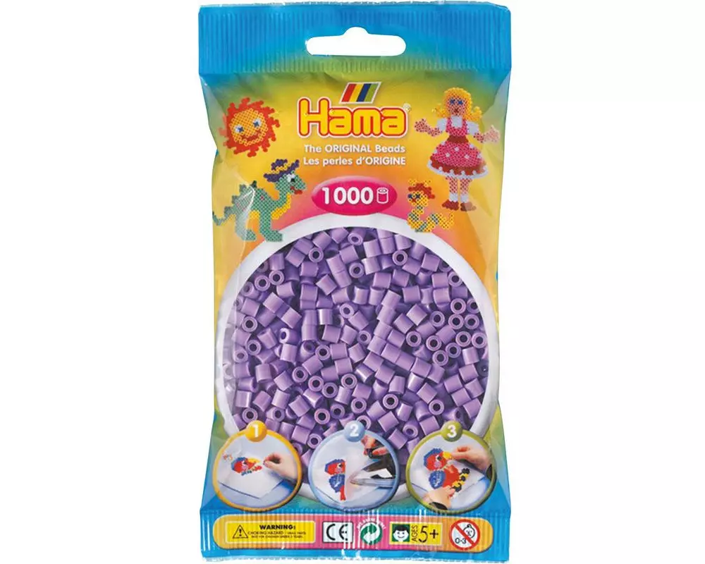 Hama Bügelperlen midi 1000 Stk. Violett