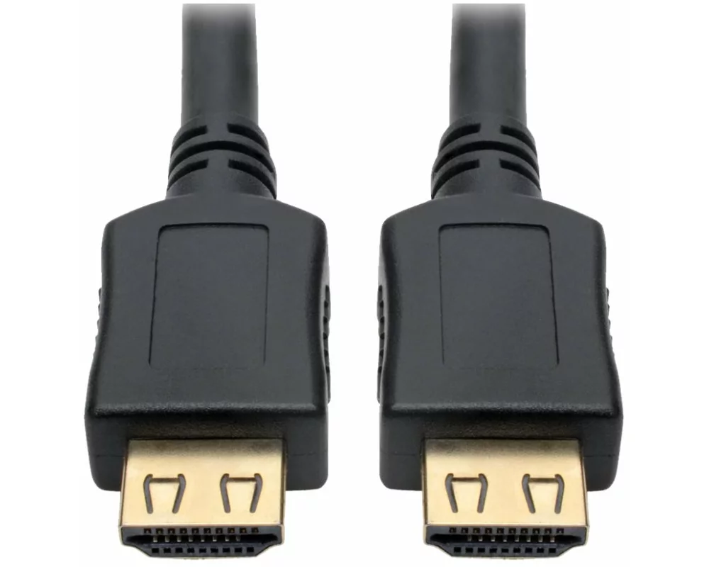EATON TRIPPLITE High-Speed, HDMI Cable, Gripping Connectors, 4K, M/M, Black, 6ft. 1.83m