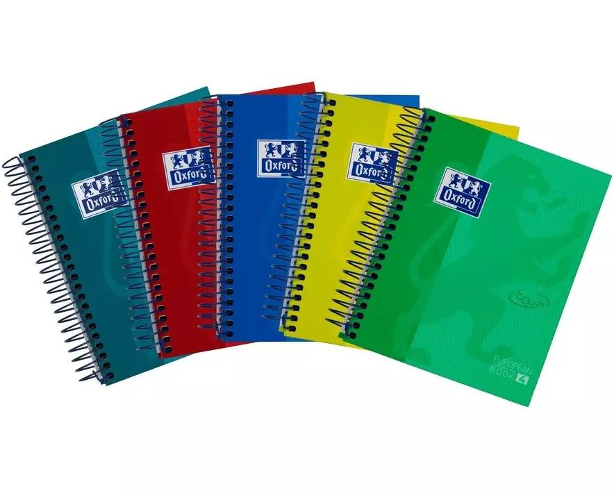 Oxford Notizbuch A6, kariert, assortiert