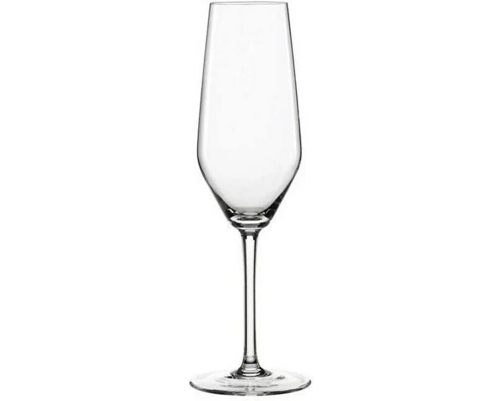 Spiegelau Champagnerglas Style 240 ml, 4 Stück, Transparent