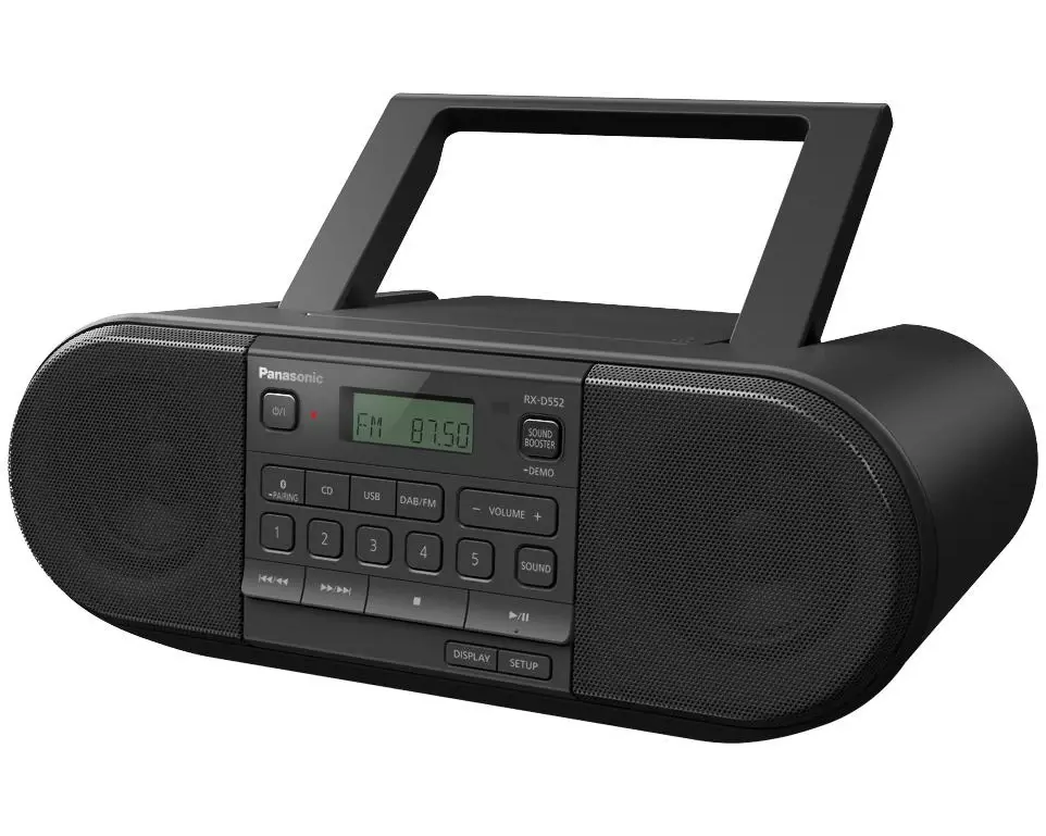 Panasonic Radio/CD-Player RX-D552 Schwarz