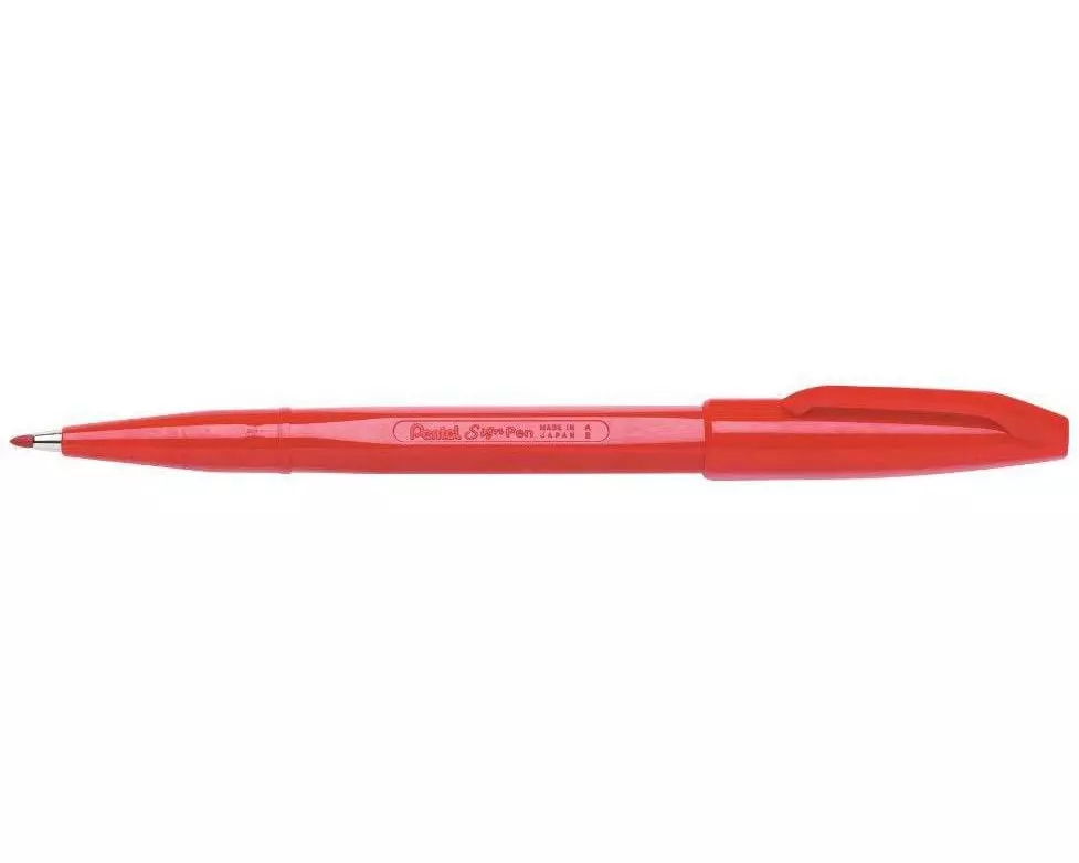 pentel Filzstift Sign Pen S520 1.0 mm, Rot