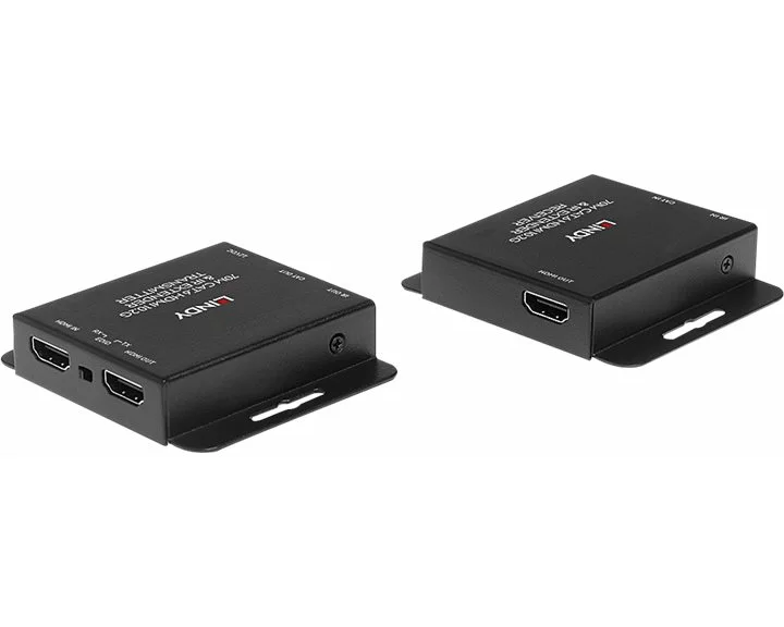 LINDY 70m Cat.6 HDMI 10.2G, IR Extender Amplify HDMI 10.2G, IR signals over 70m via Cat.6 cable