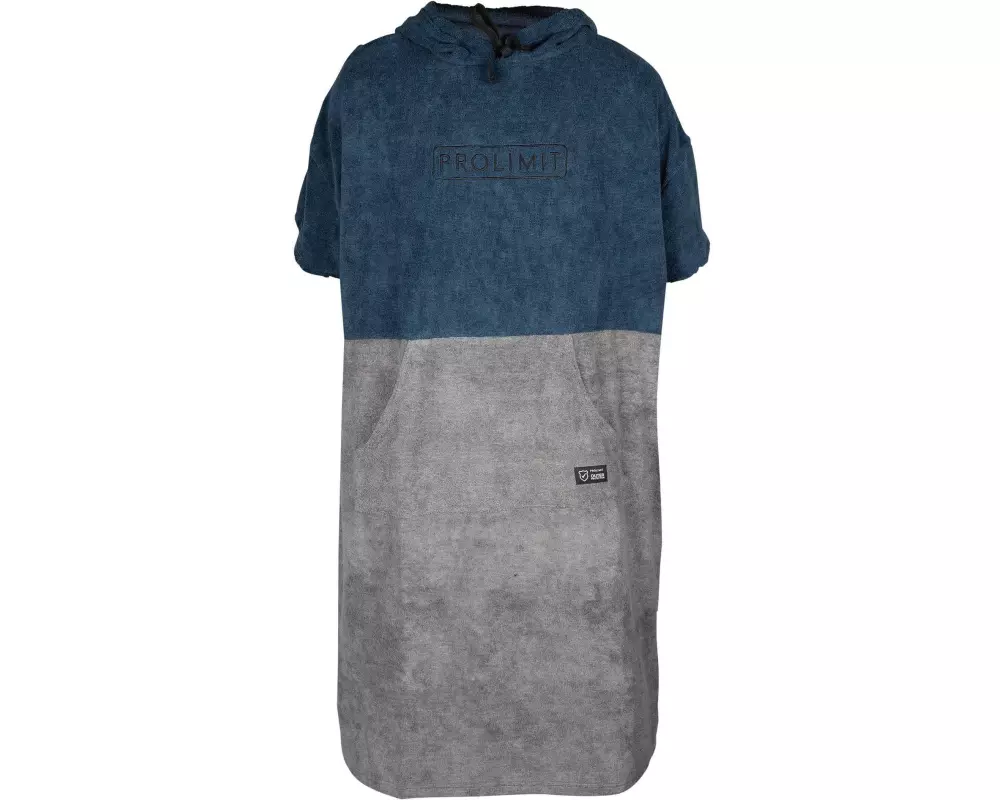 Prolimit Badeponcho One Size, Navy/Grey
