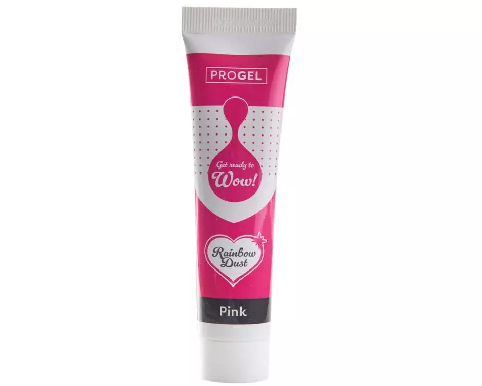 Rainbow Dust Lebensmittelfarben-Gel ProGel Rosa