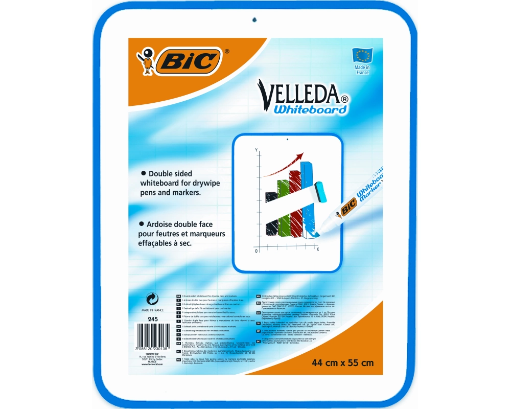 BIC Velleda Tafel 2451 1199024513 44x55cm weiss
