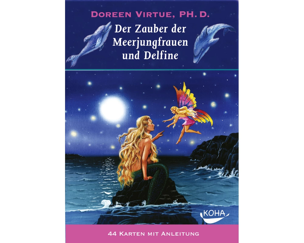 Der Zauber der Meerjungfrauen und Delfine, Orakelkarten (Geschenkartikel)
