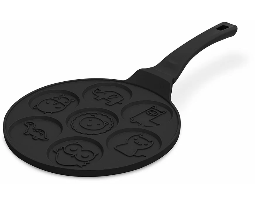 Berlinger Haus Tiere Pancake Bratpfanne Ø26cm für 7 Stk. Black Rose Collection