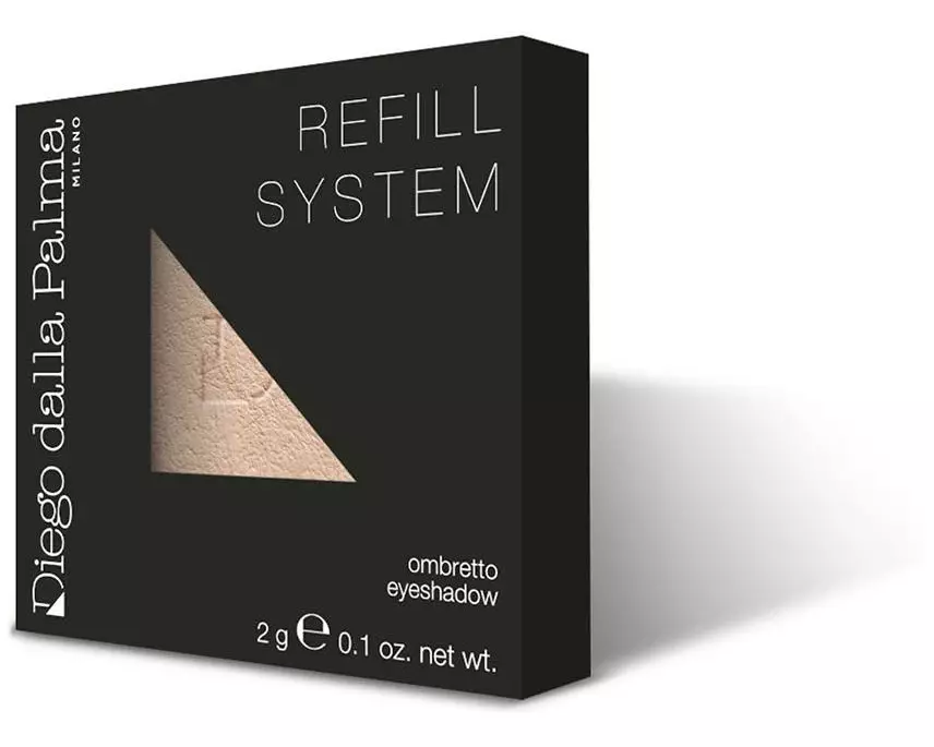 Diego dalla Palma Matt Eyeshadow Refill System 162 Pale Beige