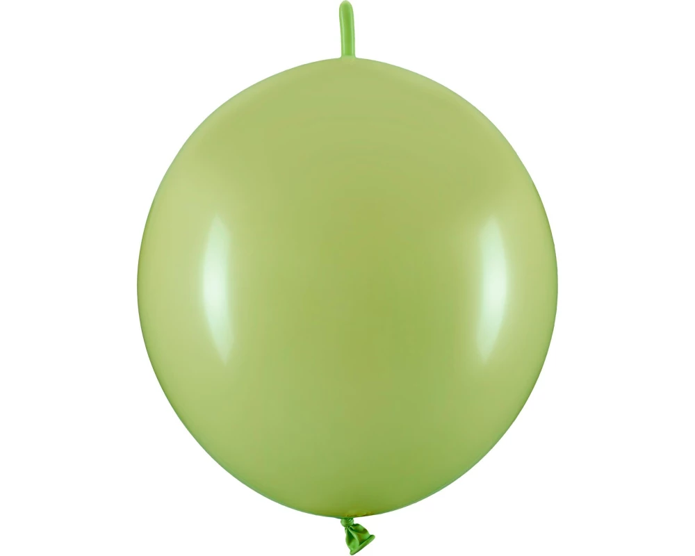 Partydeco Luftballon Olivgrün 33 cm, 20 Stück