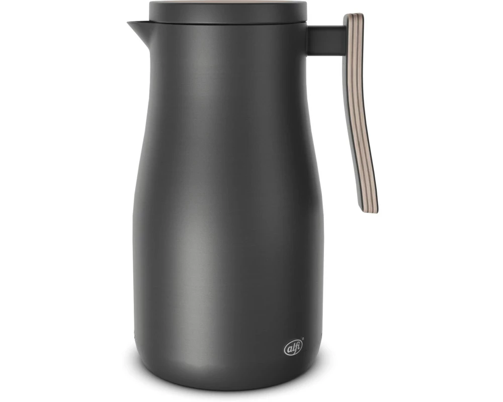 Alfi Thermoskanne Studio Allure 1000 ml, Schwarz Matt