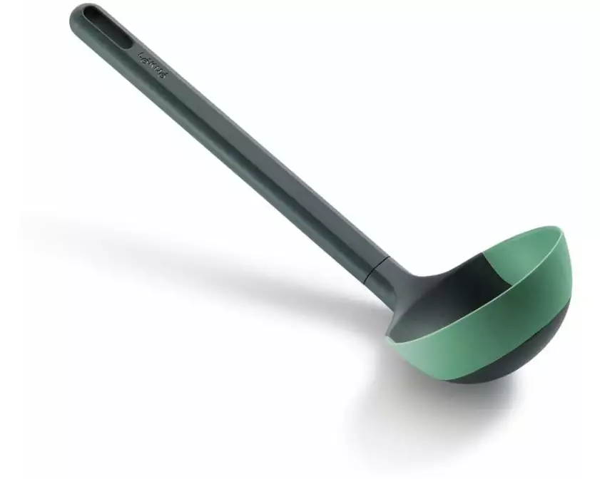Lékué Schöpflöffel PBT/Silikon, Grün/Schwarz