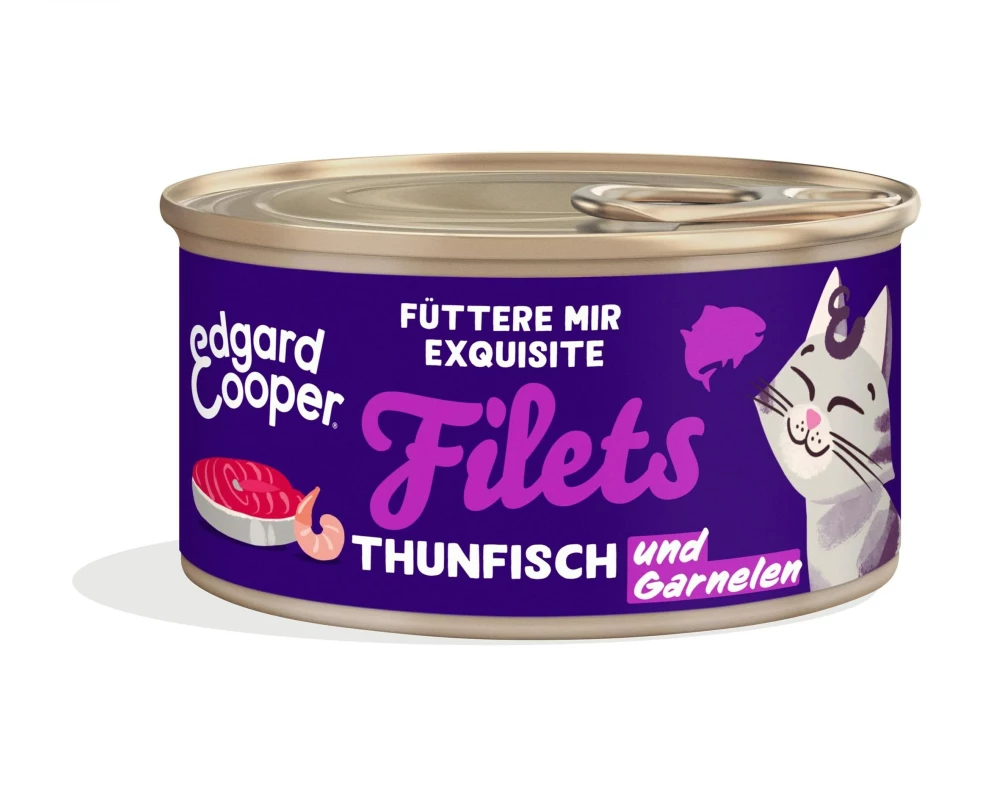 Edgard & Cooper Nassfutter Thunfisch und Garnele 70 g