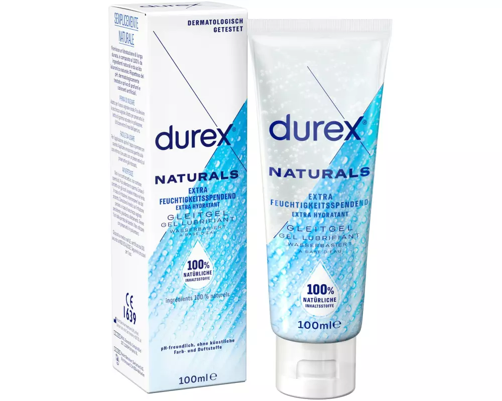 Durex Naturals Gleitgel Extra Feuchtigkeitsspendend 100 ml