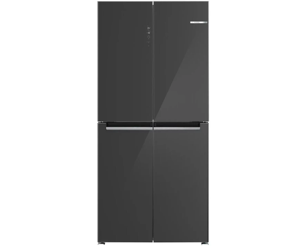 Bosch Kühl-Gefrierkombination KMC85 lEEA Grau, Rechts und Links