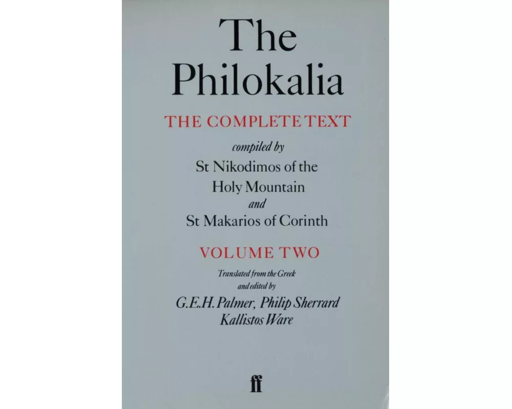 The Philokalia Vol 2