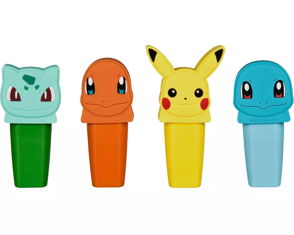 Undercover Textmarker Pokemon 4er-Set