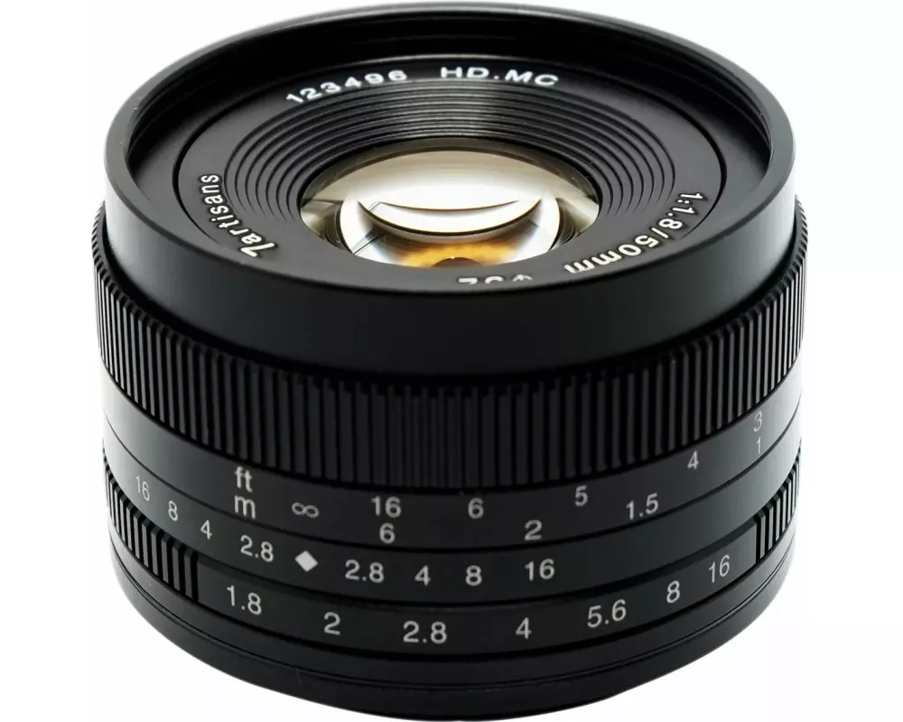 7Artisans Festbrennweite 50mm F/1.8 – Sony E-Mount