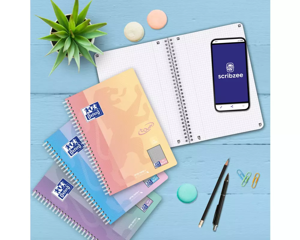Oxford Notizheft Touch assortiert B5, Dot