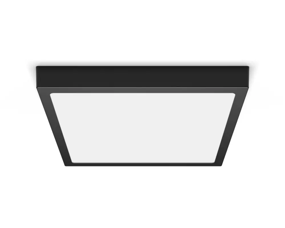 Philips LED Einbauspot SlimSurface DL252, 20W, 2700K, eckig, schwarz