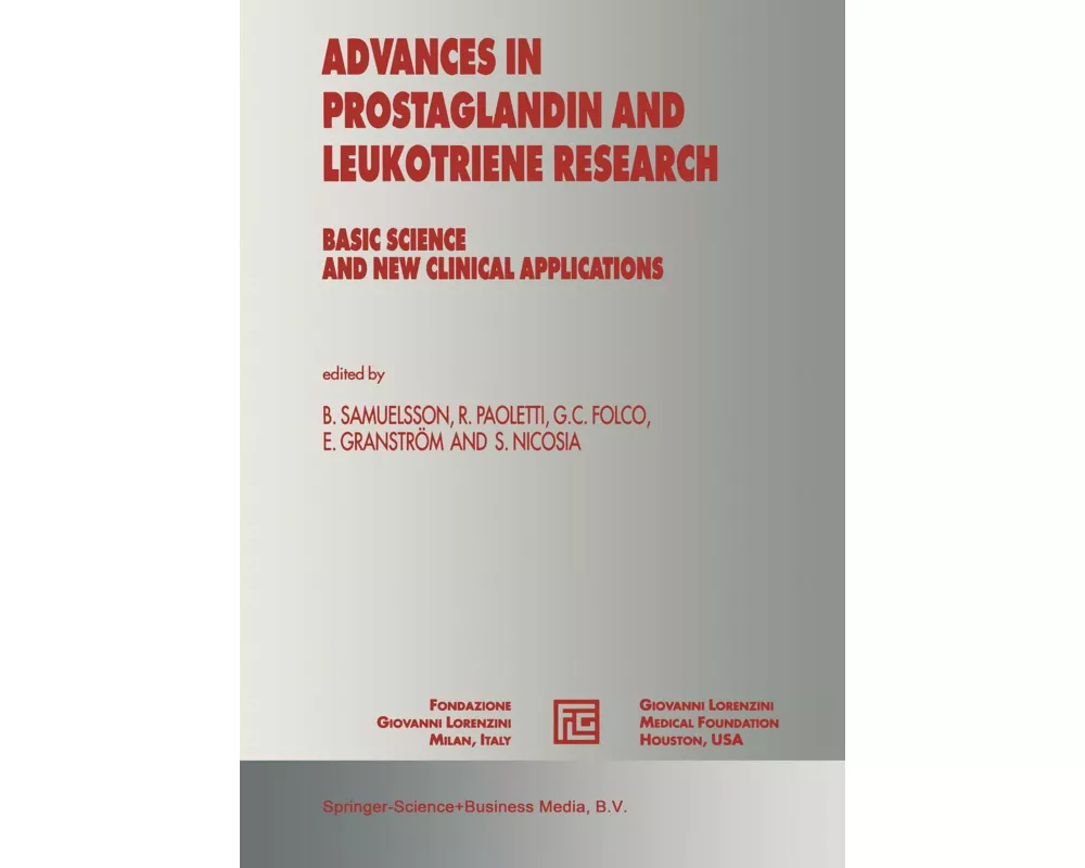 Advances in Prostaglandin and Leukotriene Research