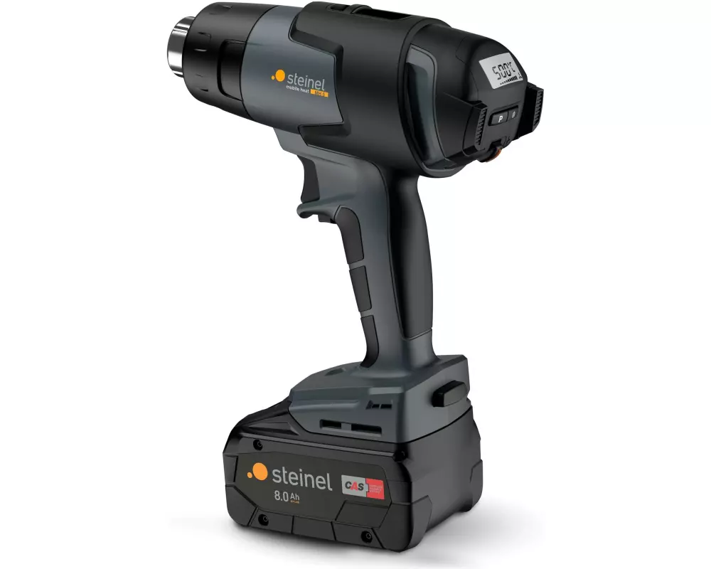 Steinel Akku-Heissluftgebläse MH 5 mit 18 V 8.0Ah LiHD CAS Akku