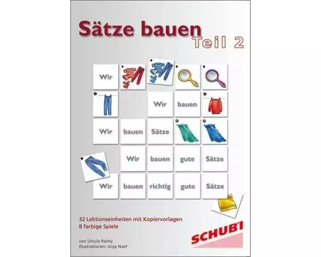 Sätze bauen 2. Kopiervorlage