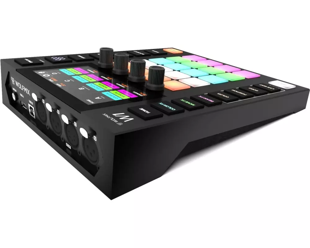 Wolfmix Lichtsteuerung Wolfmix W1 MK2 Standalone, DMX, Touchscreen
