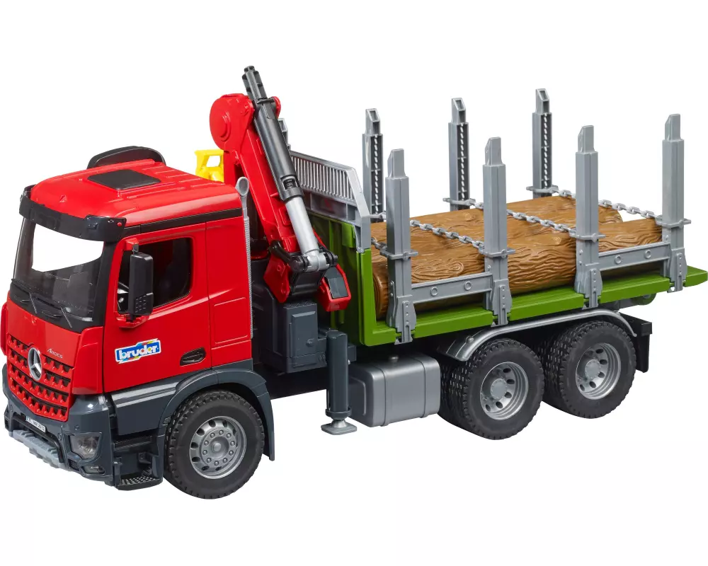 Bruder Spielwaren Arocs Holztransport-LKW