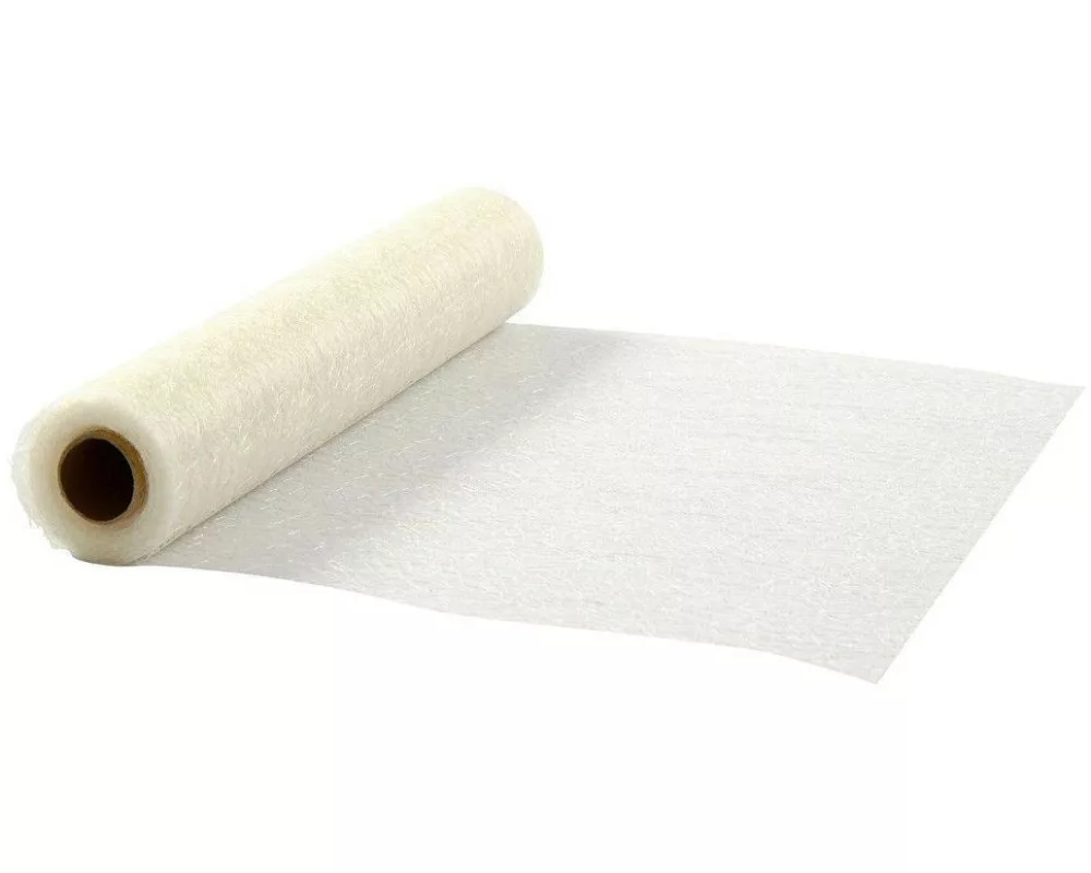 Creativ Company Tischläufer 30 cm x 1000 cm, Weiss