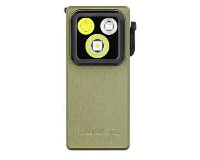 Olight Oclip Ultra Aluminium Grün 530 lm