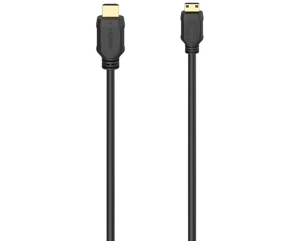 Hama HDMI-Kabel Stecker Typ A – Stecker Typ C (Mini), 2 m