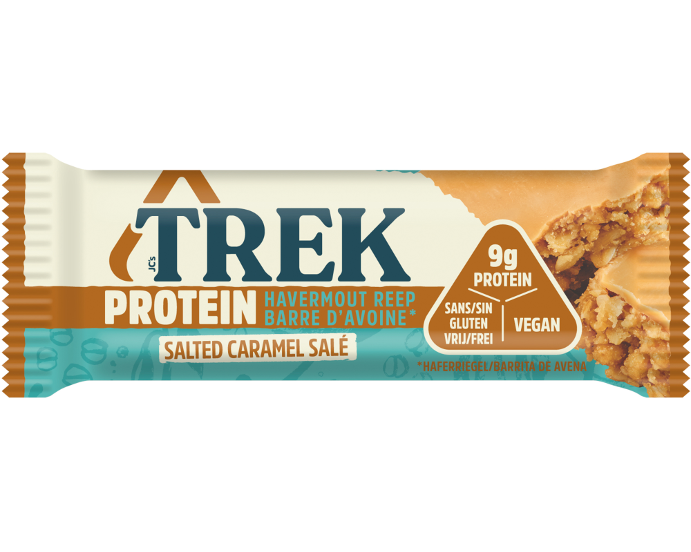 TREK Protein Haferriegel 81514 16 Stk. Salted Caramel