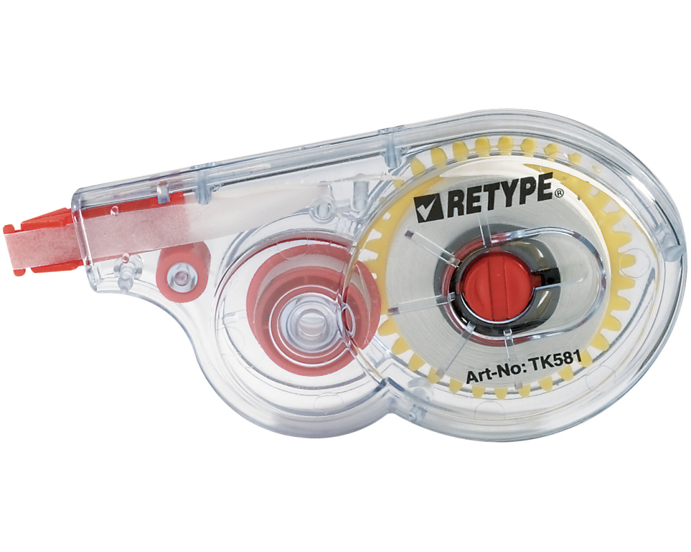 RETYPE Correction Tape TK582-11 Retype 5mmx8m weiss
