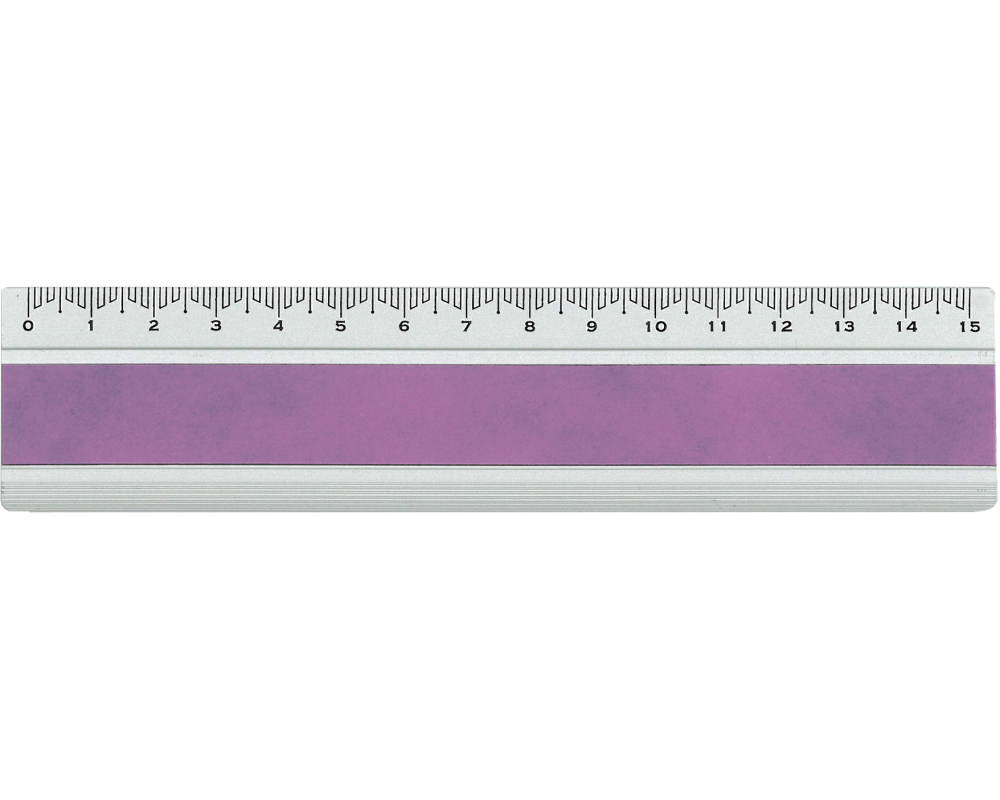 DUX Lineal Joy Color 15cm FA-JC/15L Alu, lila