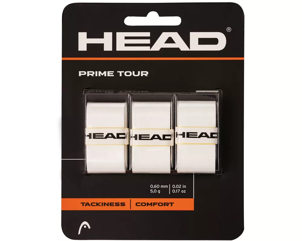 HEAD Over Grip Prime Tour 3er-Pack Weiss