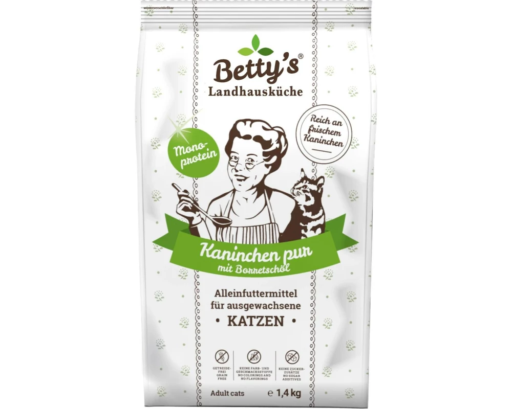 Betty's Landhausküche Kaninchen Pur 1.4 kg