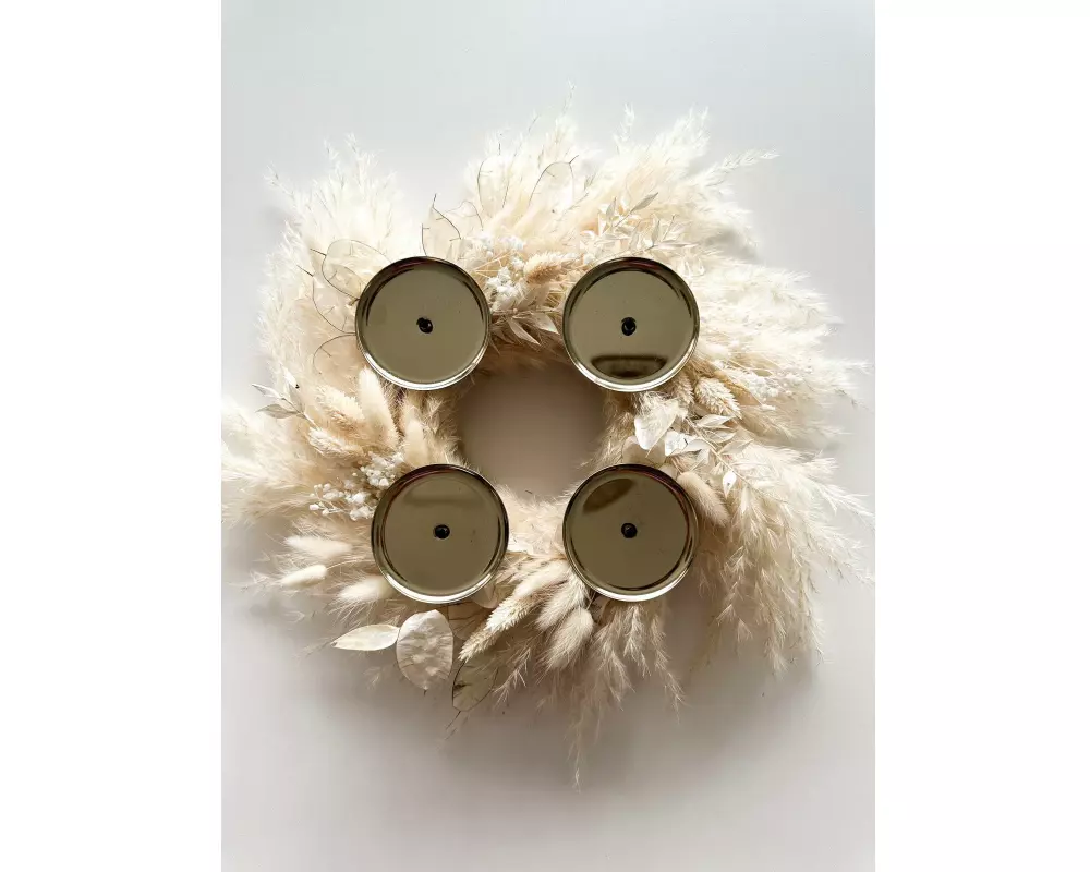 Soli Collection Adventskranz White Christmas 30 cm